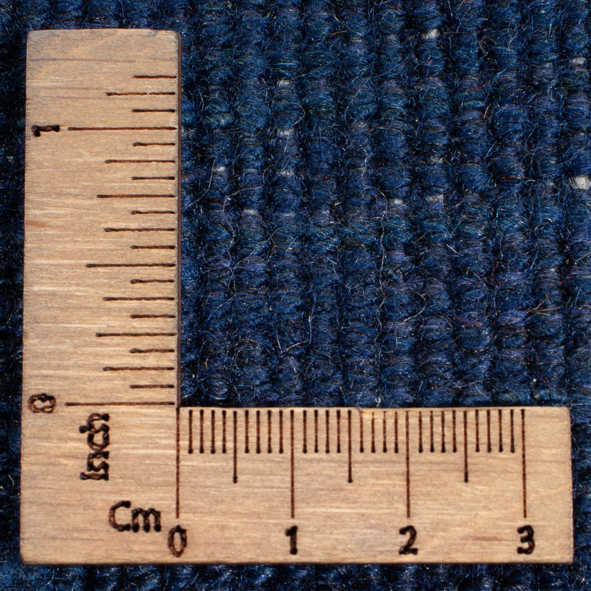 Tapis Gabbeh - Persan - 195 x 155 cm - bleu foncé