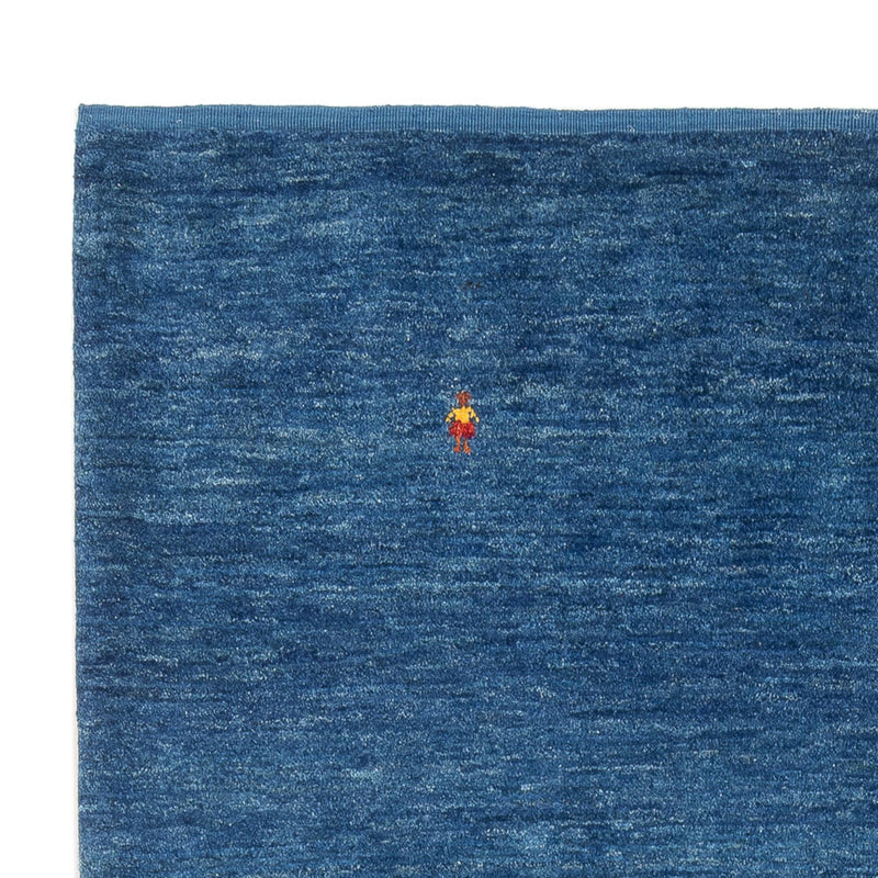 Tapis Gabbeh - Persan - 205 x 145 cm - bleu foncé