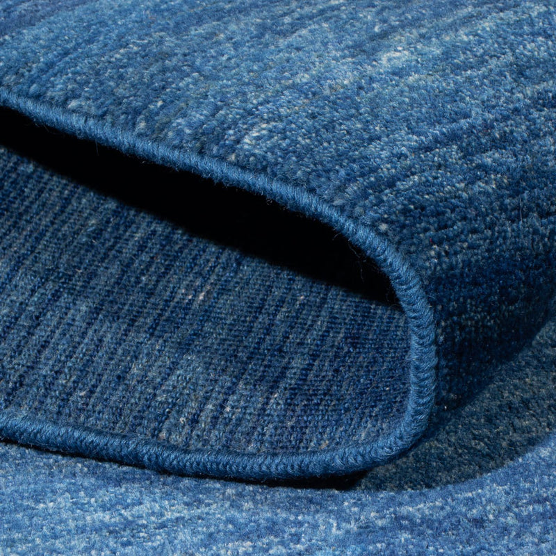 Tapis Gabbeh - Persan - 205 x 145 cm - bleu foncé