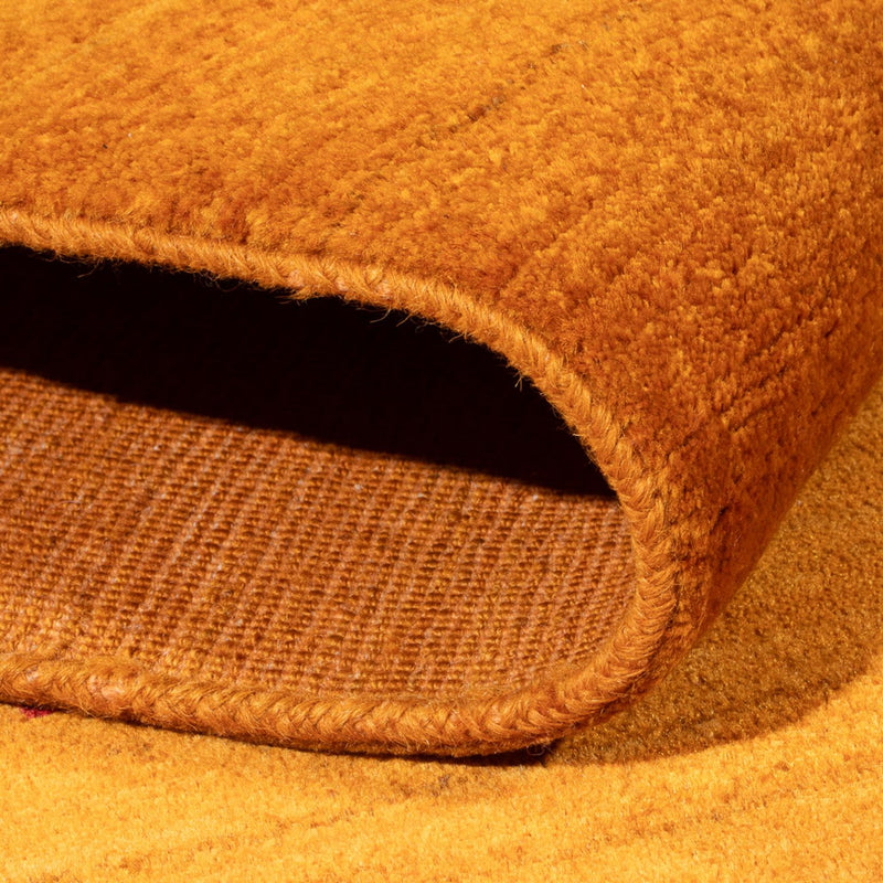 Tapis Gabbeh - Persan - 202 x 140 cm - orange