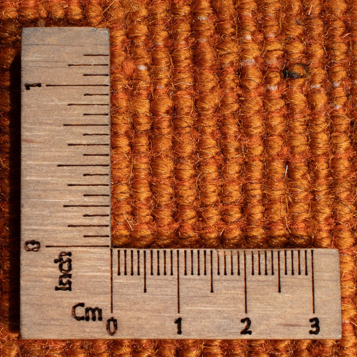 Tapis Gabbeh - Persan - 193 x 153 cm - orange