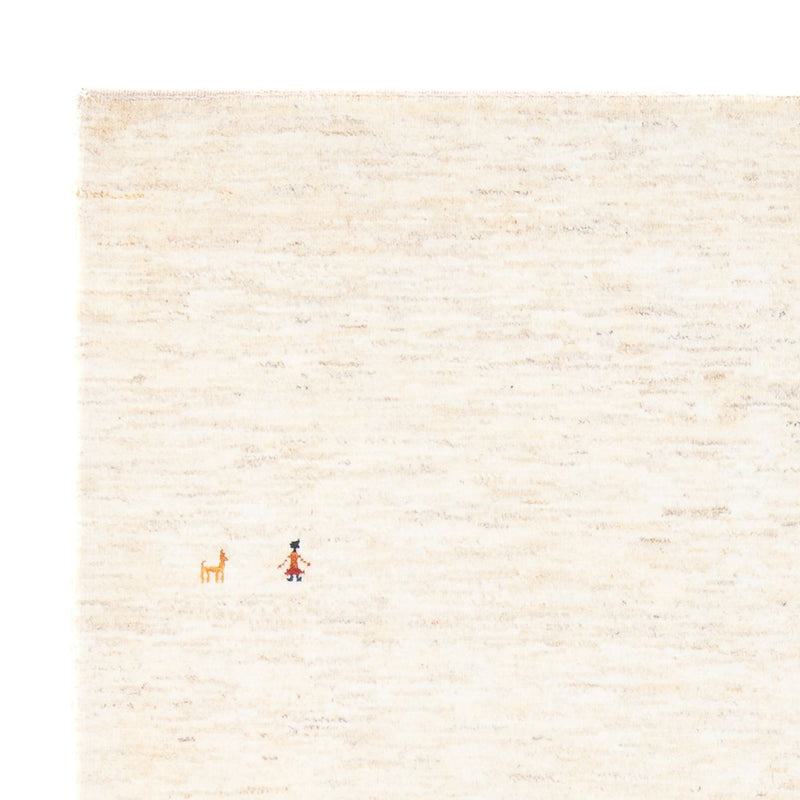 Tapis Gabbeh - Persan - 196 x 152 cm - beige
