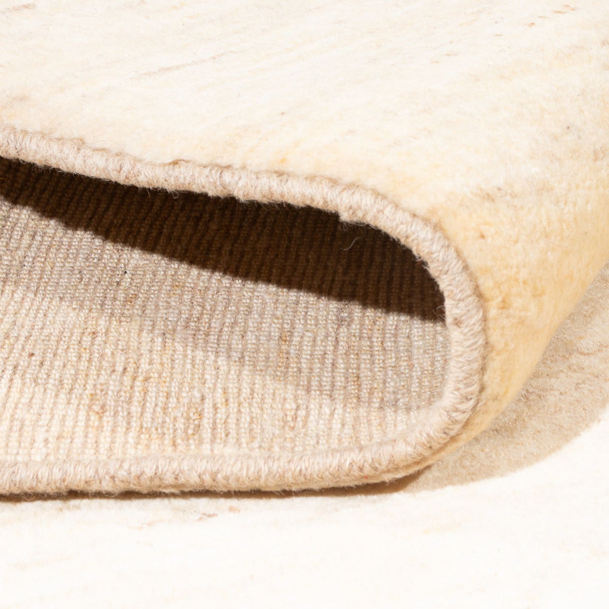 Tapis Gabbeh - Persan - 196 x 152 cm - beige