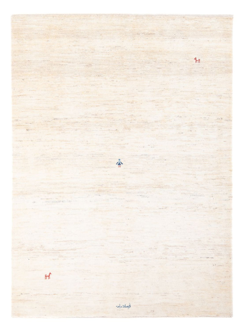 Tapis Gabbeh - Persan - 190 x 151 cm - beige