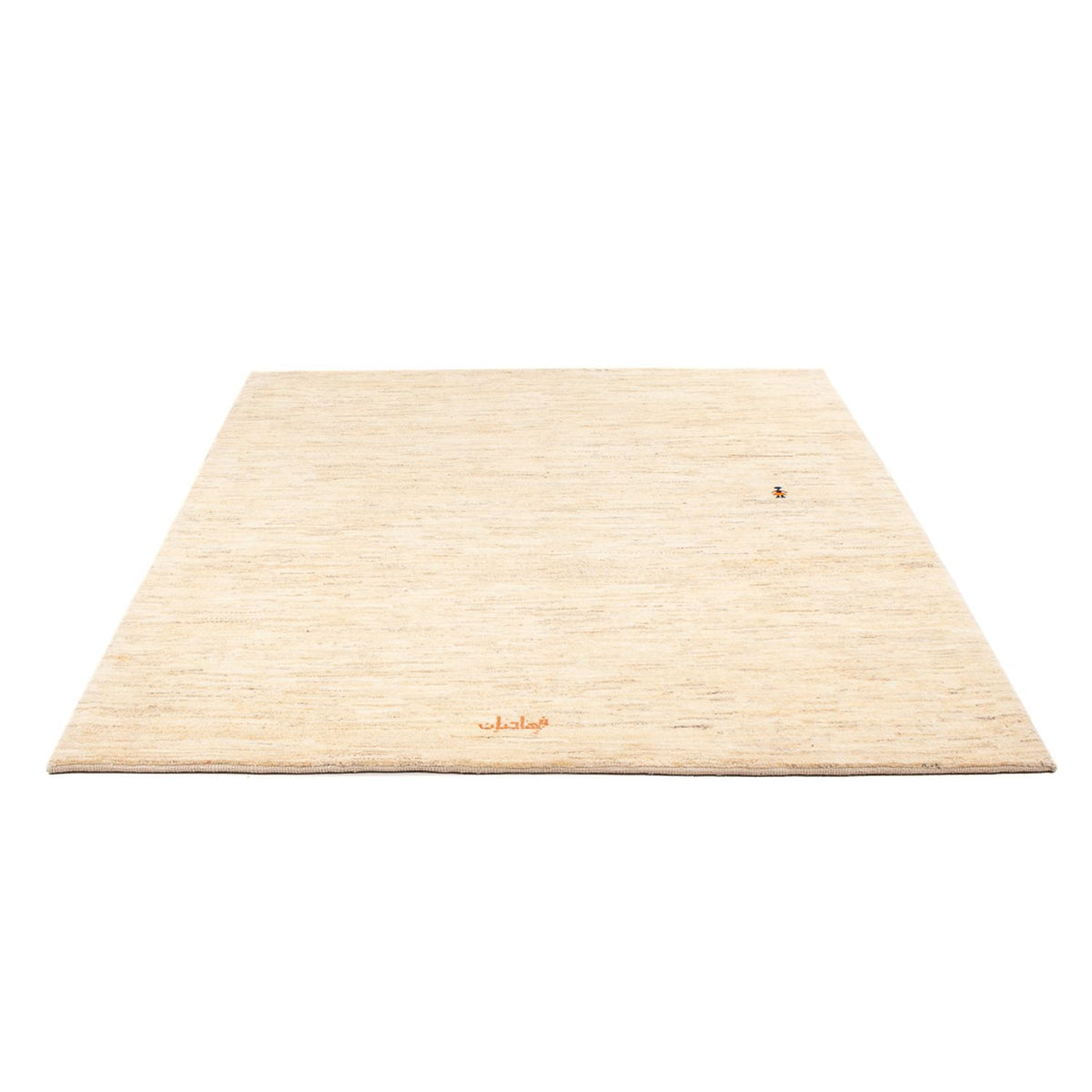 Tapis Gabbeh - Persan - 190 x 147 cm - beige