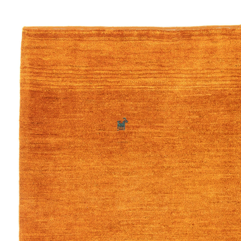 Tapis Gabbeh - Persan - 199 x 149 cm - orange
