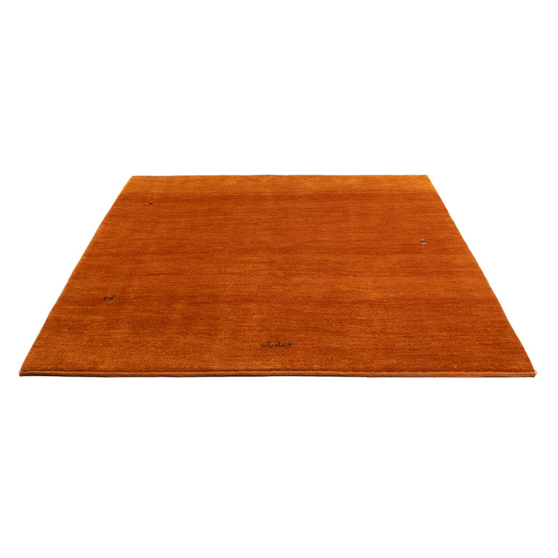 Tapis Gabbeh - Persan - 209 x 150 cm - orange