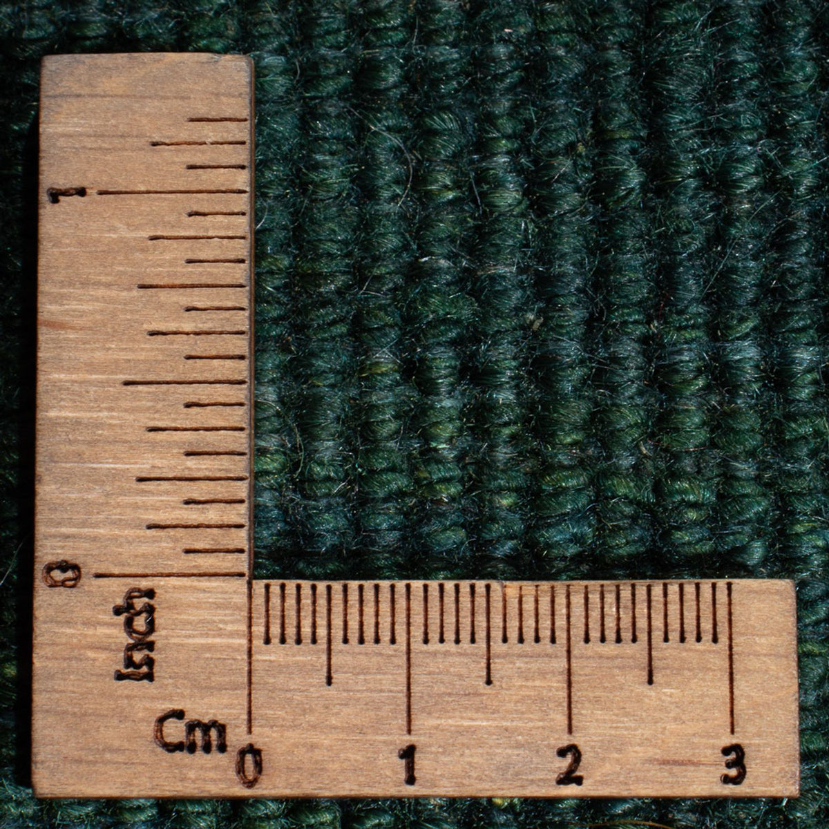 Tapis Gabbeh - Persan - 205 x 140 cm - vert foncé