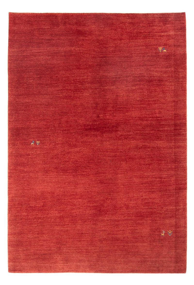 Tapis Gabbeh - Persan - 200 x 150 cm - rouge