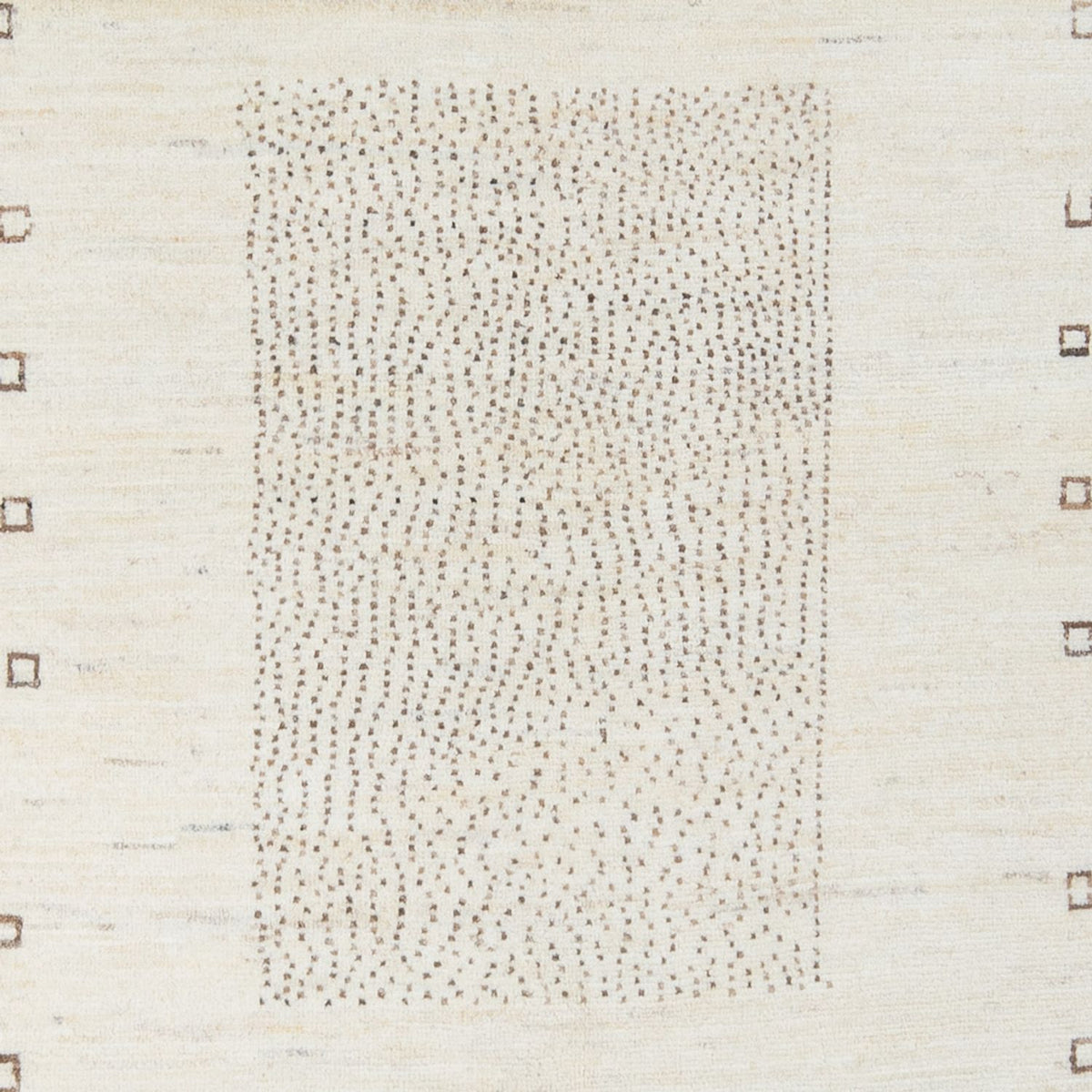 Tapis Gabbeh - Persan - 190 x 144 cm - argent