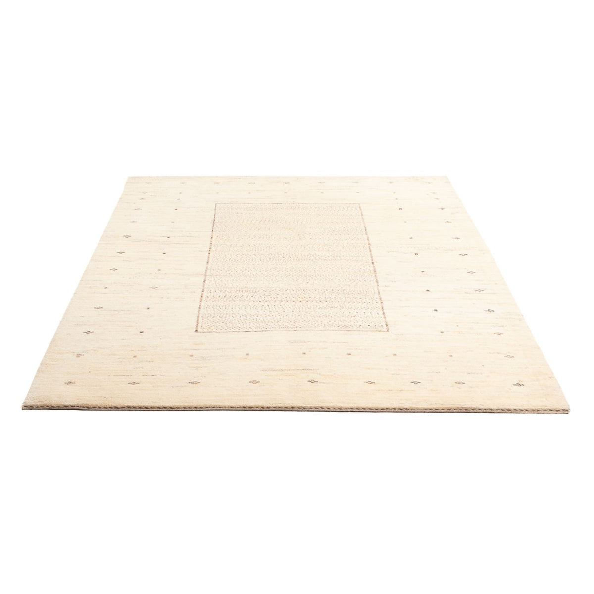 Tapis Gabbeh - Persan - 192 x 140 cm - argent