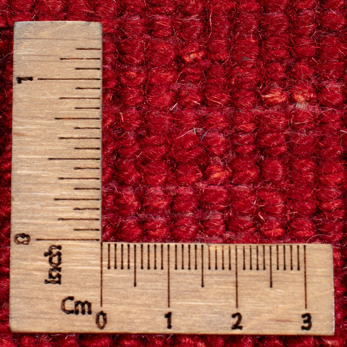 Tapis Gabbeh - Persan - 195 x 148 cm - rouge