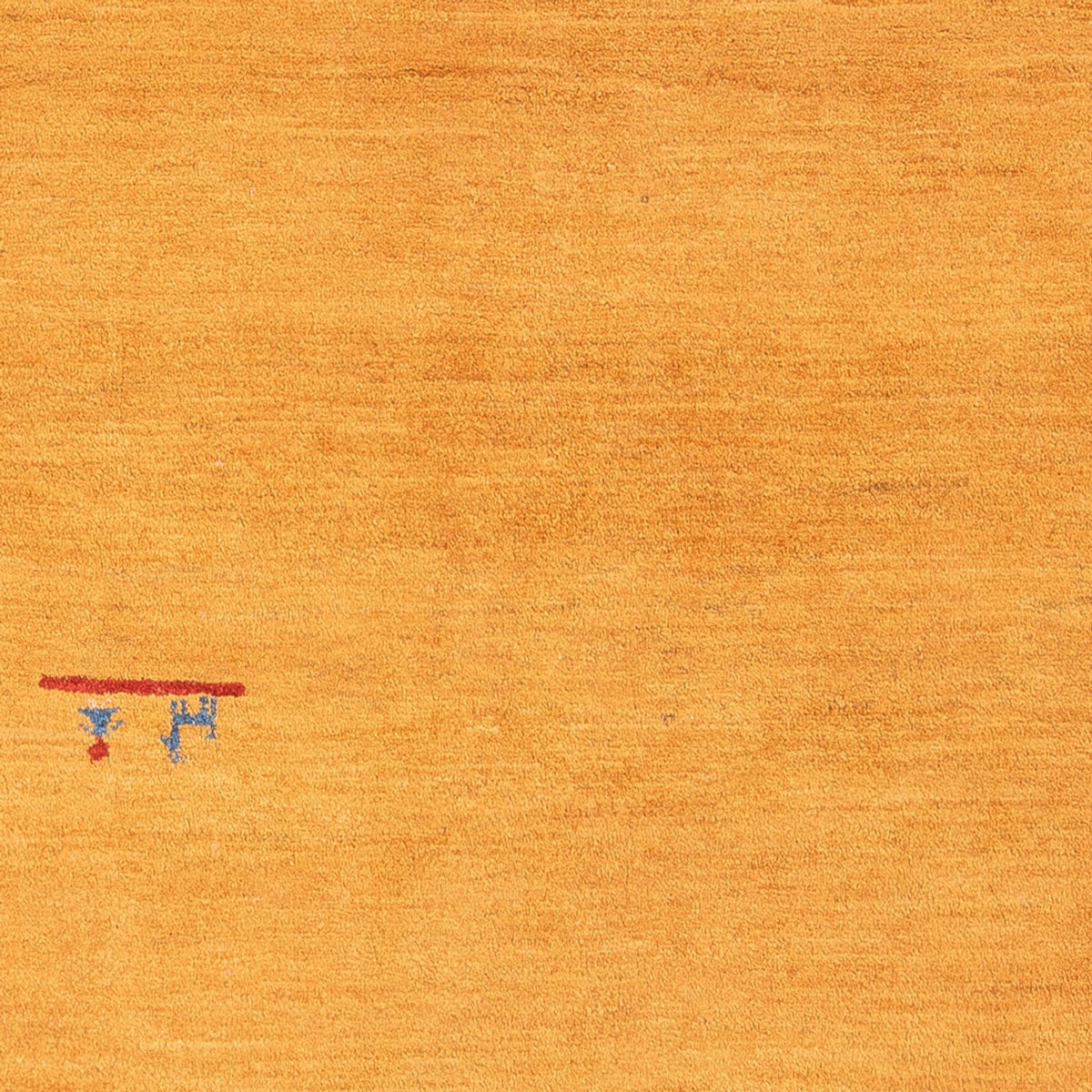 Tapis Gabbeh - Persan - 196 x 118 cm - orange