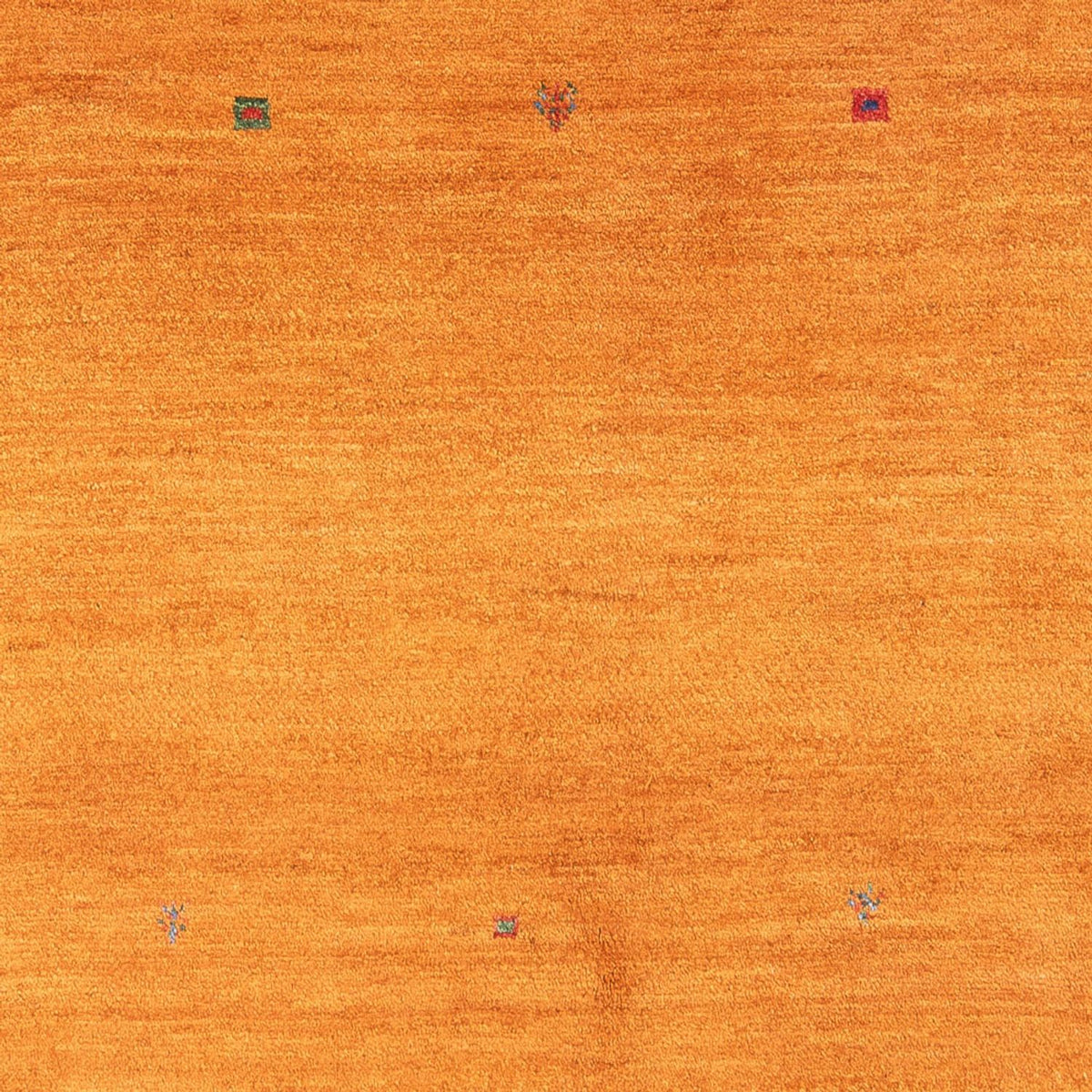 Tapis Gabbeh - Persan - 201 x 150 cm - orange