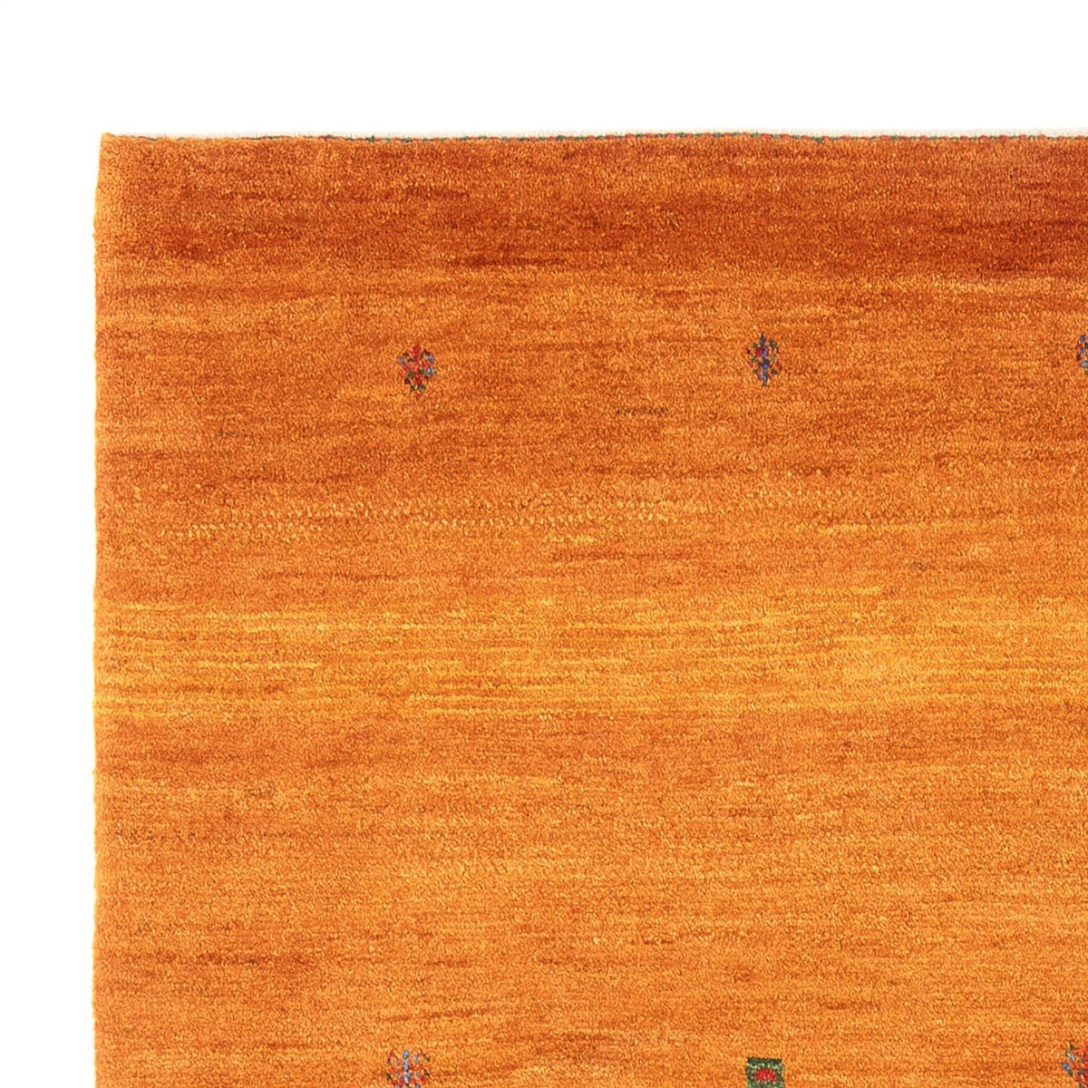 Tapis Gabbeh - Persan - 201 x 150 cm - orange