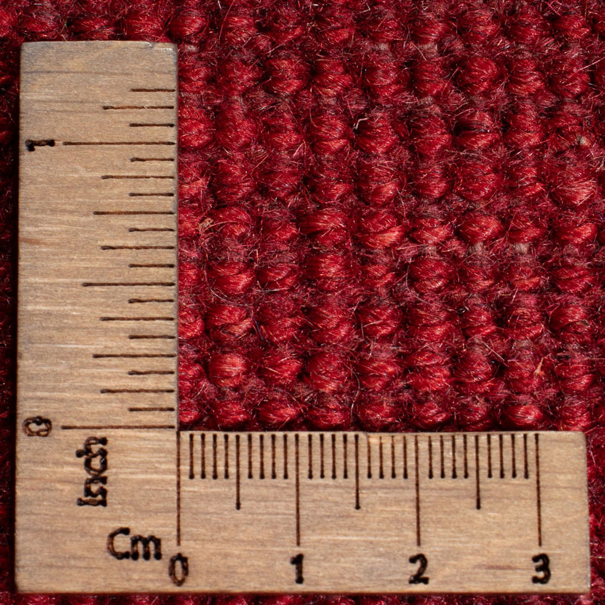 Tapis Gabbeh - Persan - 188 x 145 cm - rouge