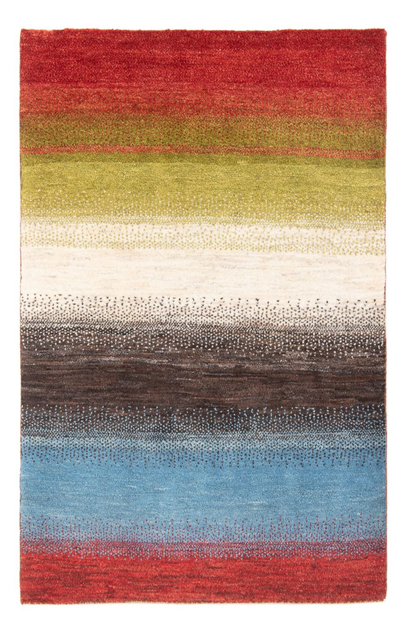Tapis Gabbeh - Persan - 150 x 98 cm - multicolore