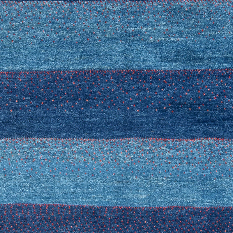 Tapis Gabbeh - Persan - 200 x 140 cm - bleu foncé