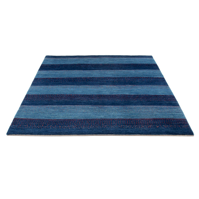 Tapis Gabbeh - Persan - 200 x 140 cm - bleu foncé