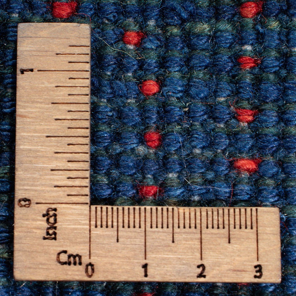 Tapis Gabbeh - Persan - 200 x 140 cm - bleu foncé