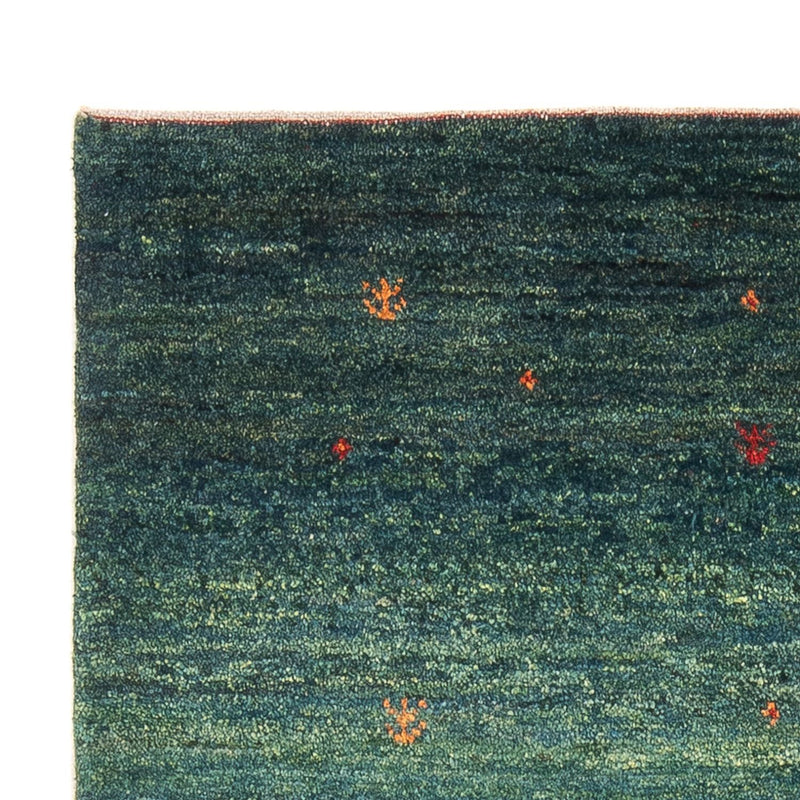 Tapis Gabbeh - Persan - 152 x 100 cm - vert foncé