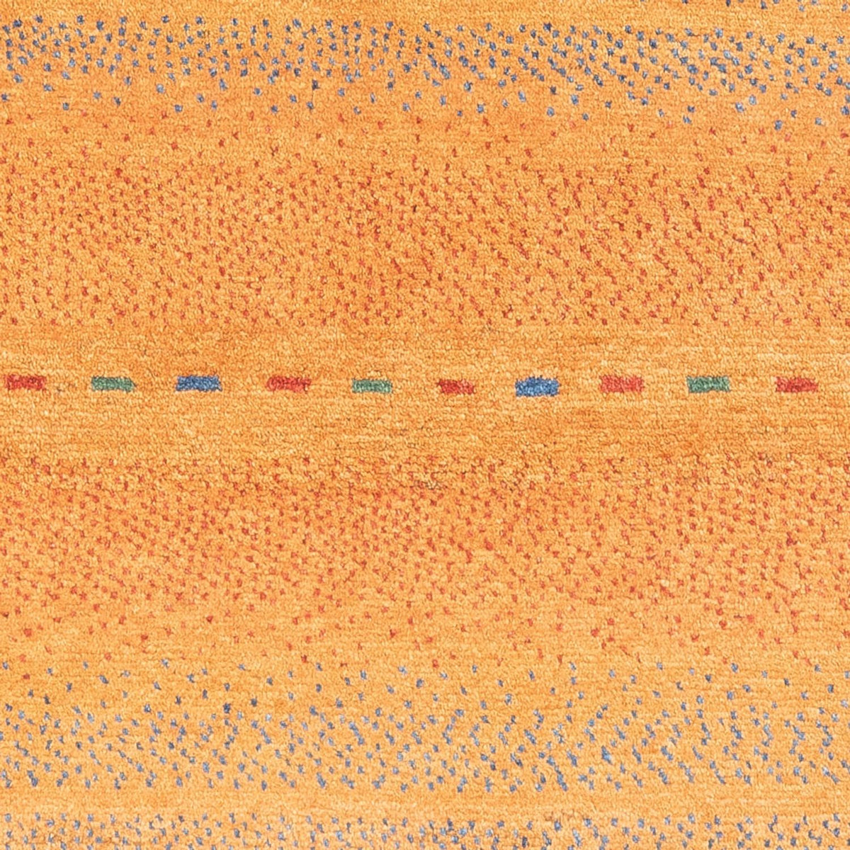 Tapis Gabbeh - Persan - 153 x 110 cm - orange