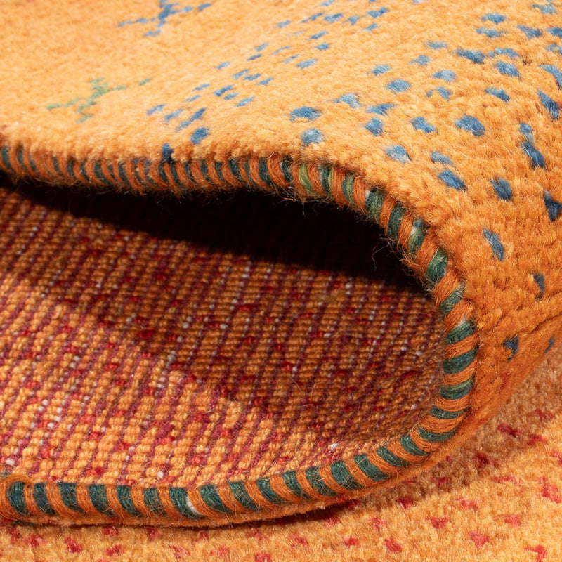 Tapis Gabbeh - Persan - 153 x 110 cm - orange