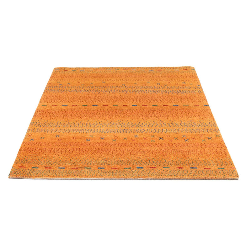 Tapis Gabbeh - Persan - 153 x 110 cm - orange