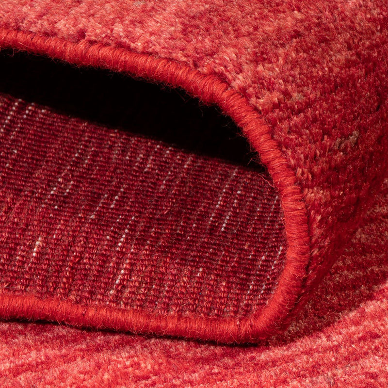 Tapis Gabbeh - Persan - 193 x 145 cm - rouge