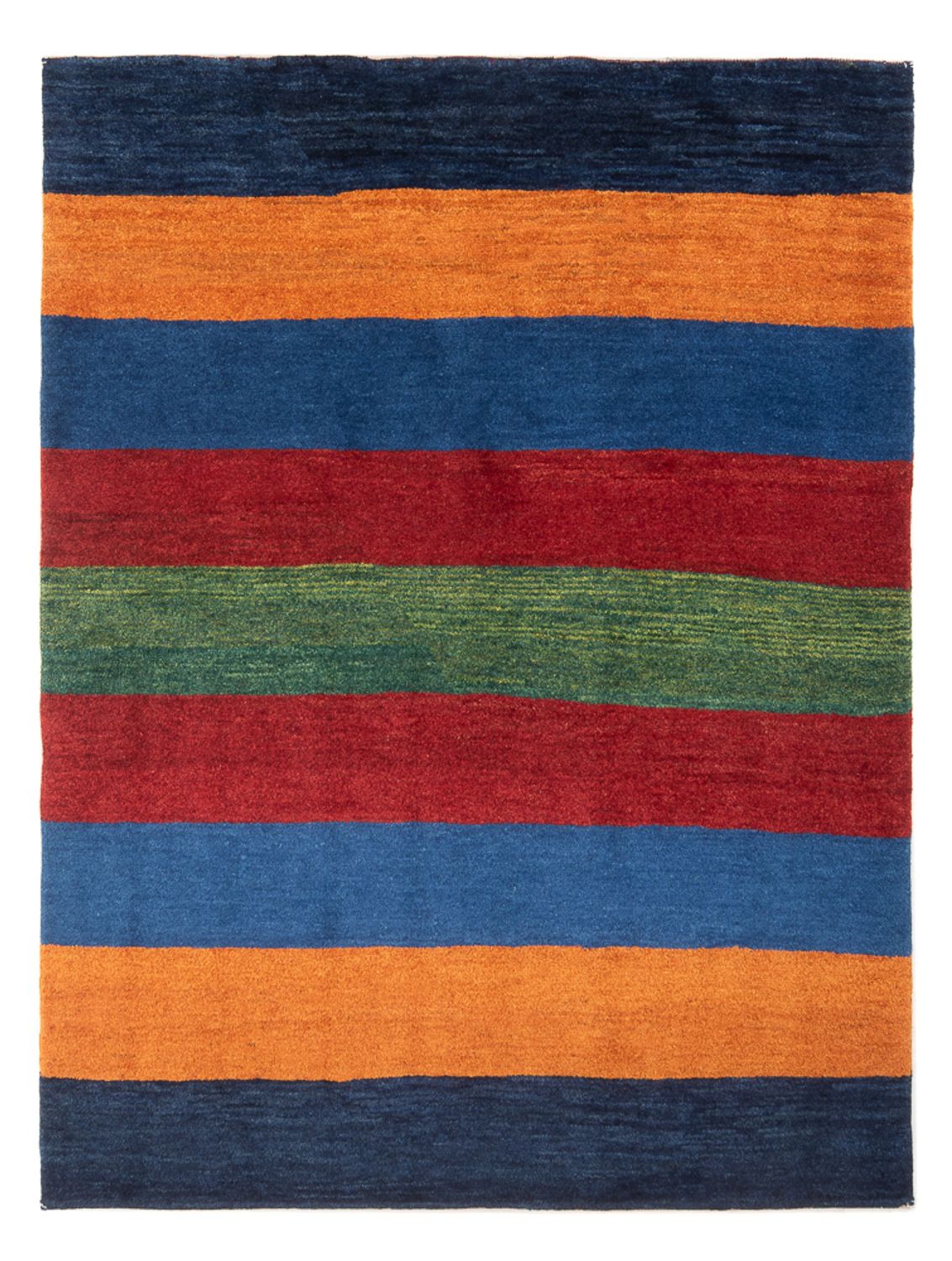 Tapis Gabbeh - Persan - 190 x 146 cm - multicolore