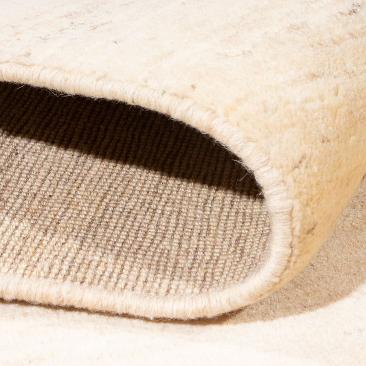 Tapis Gabbeh - Persan - 202 x 138 cm - argent