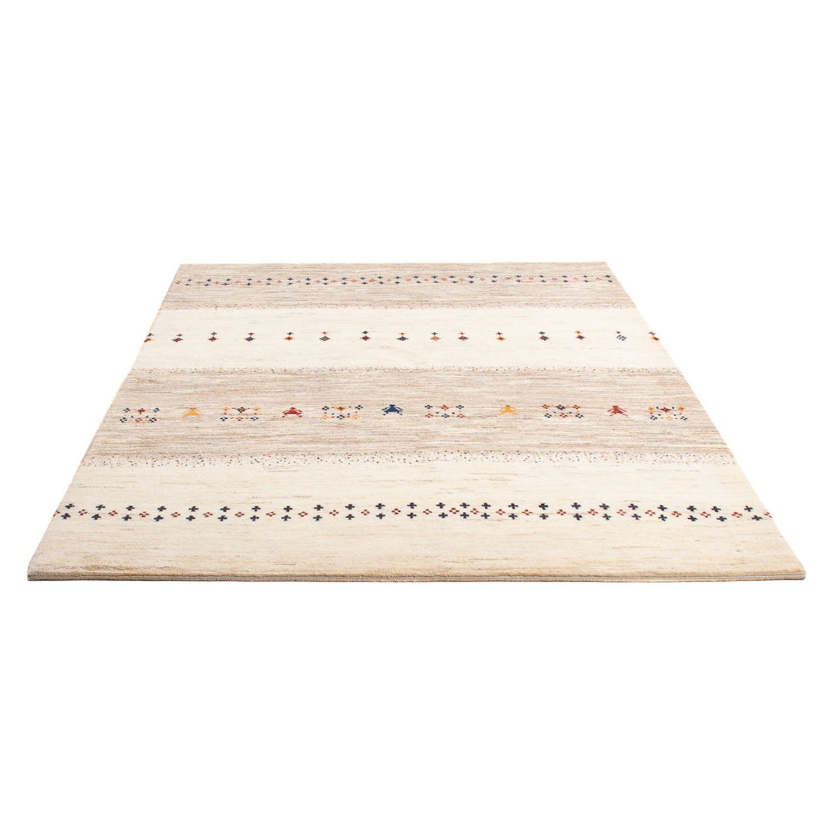 Tapis Gabbeh - Persan - 209 x 150 cm - multicolore