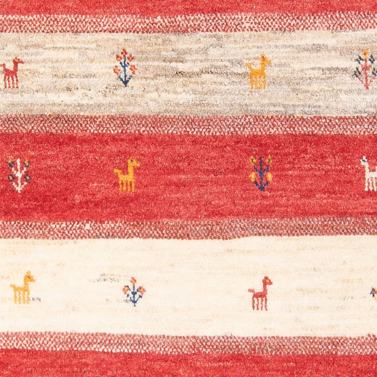 Tapis Gabbeh - Persan - 143 x 80 cm - multicolore