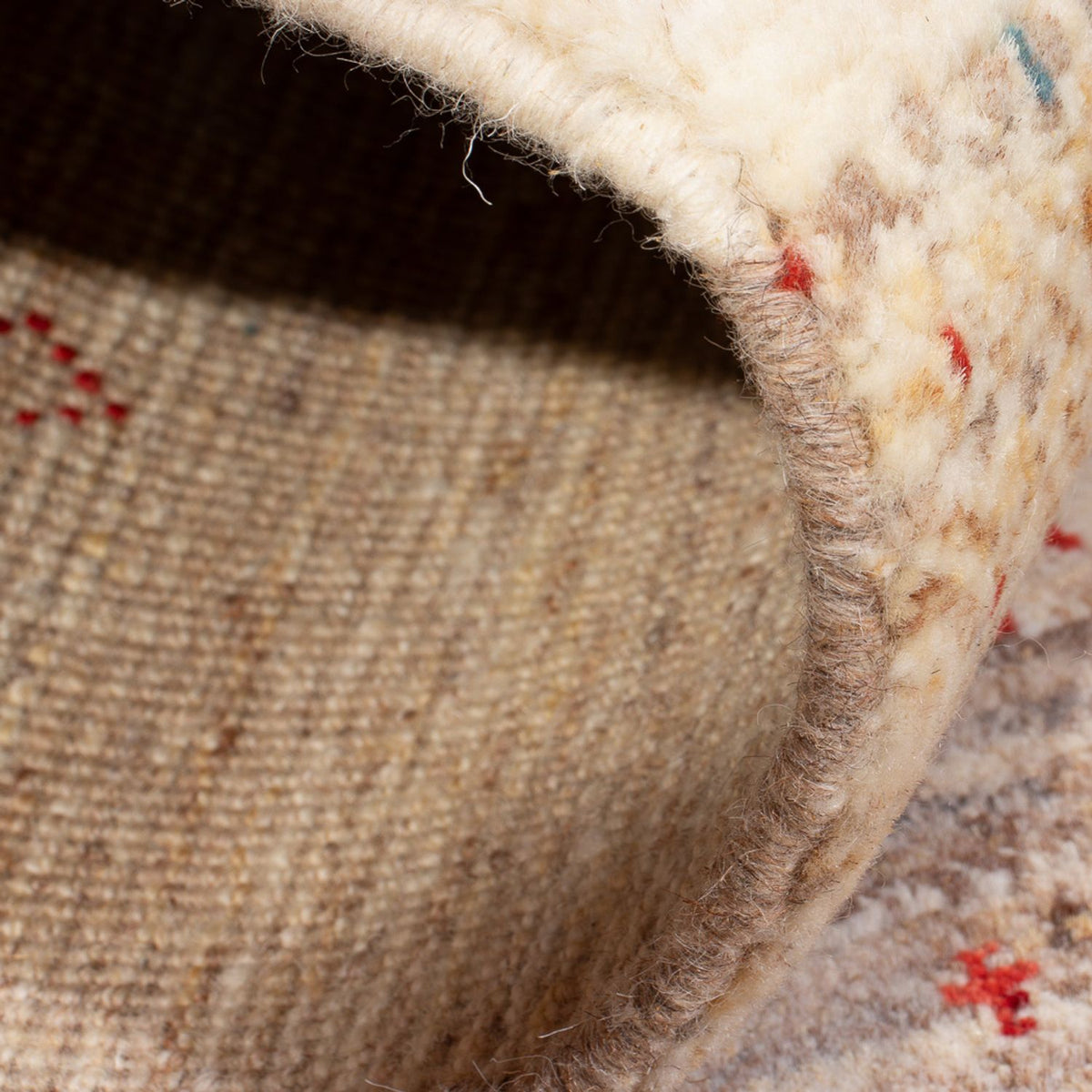 Tapis Gabbeh - Persan - 146 x 101 cm - multicolore