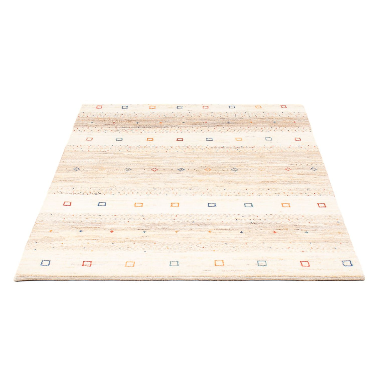 Tapis Gabbeh - Persan - 146 x 101 cm - multicolore