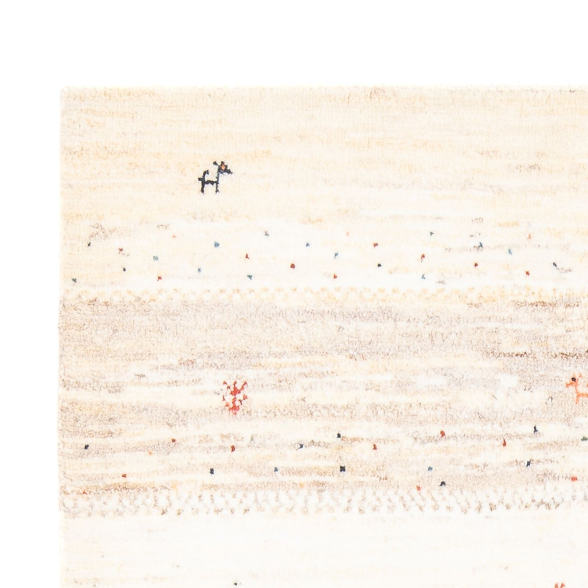 Tapis Gabbeh - Persan - 160 x 107 cm - multicolore