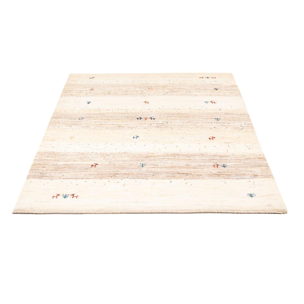 Tapis Gabbeh - Persan - 160 x 107 cm - multicolore