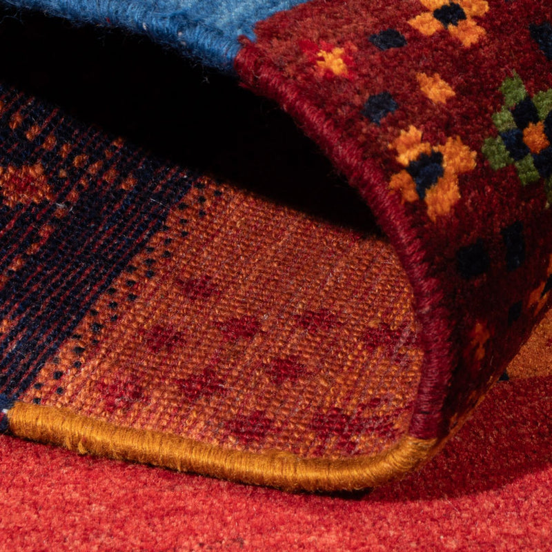 Tapis Gabbeh - Persan - 192 x 134 cm - multicolore