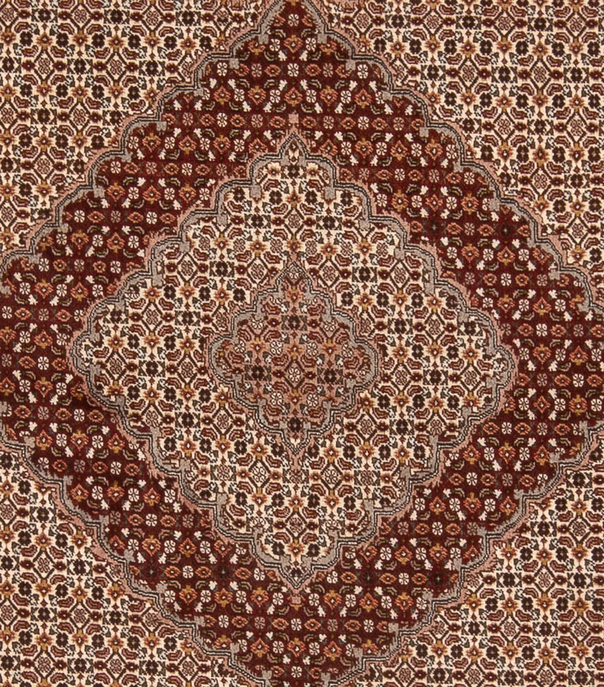 Tapis persan - Tabriz - Royal - 344 x 246 cm - marron clair