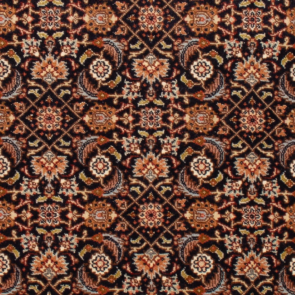 Tapis persan - Tabriz - Royal - 117 x 83 cm - bleu foncé