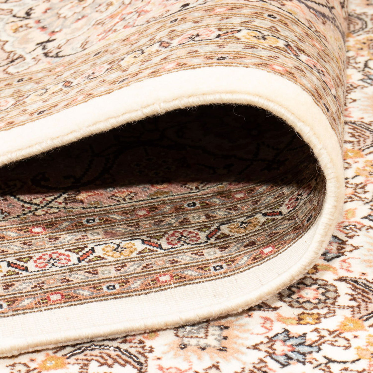 Tapis persan - Tabriz - Royal - 290 x 253 cm - beige foncé