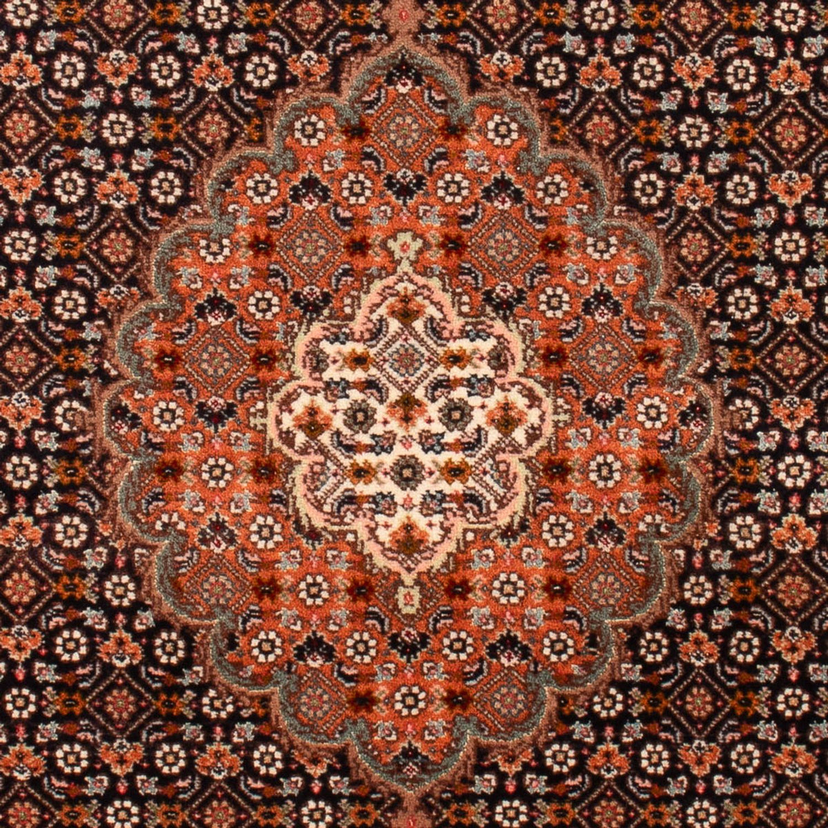 Tapis persan - Tabriz - Royal - 122 x 84 cm - bleu foncé