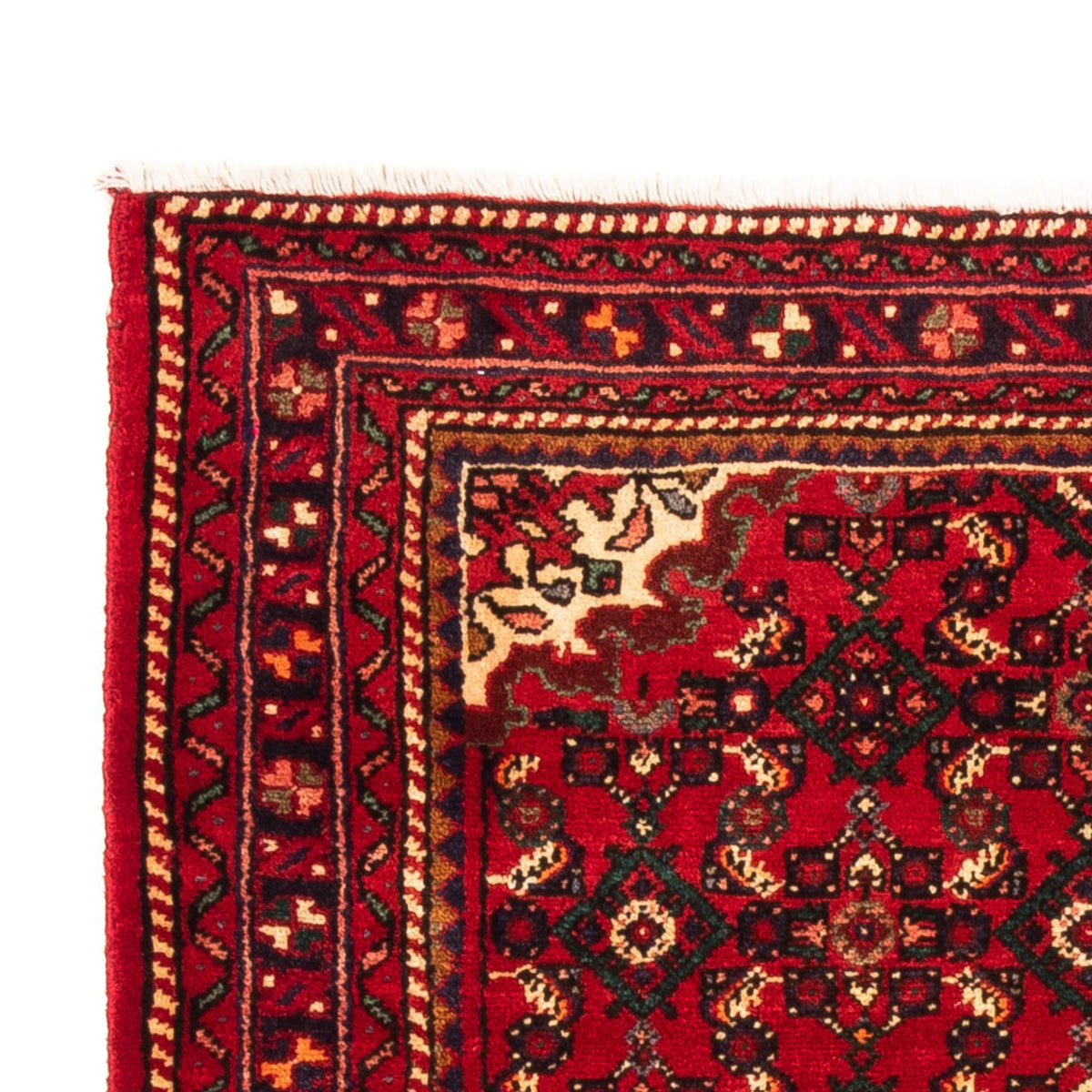 Tapis persan - Nomadic - 152 x 104 cm - rouge
