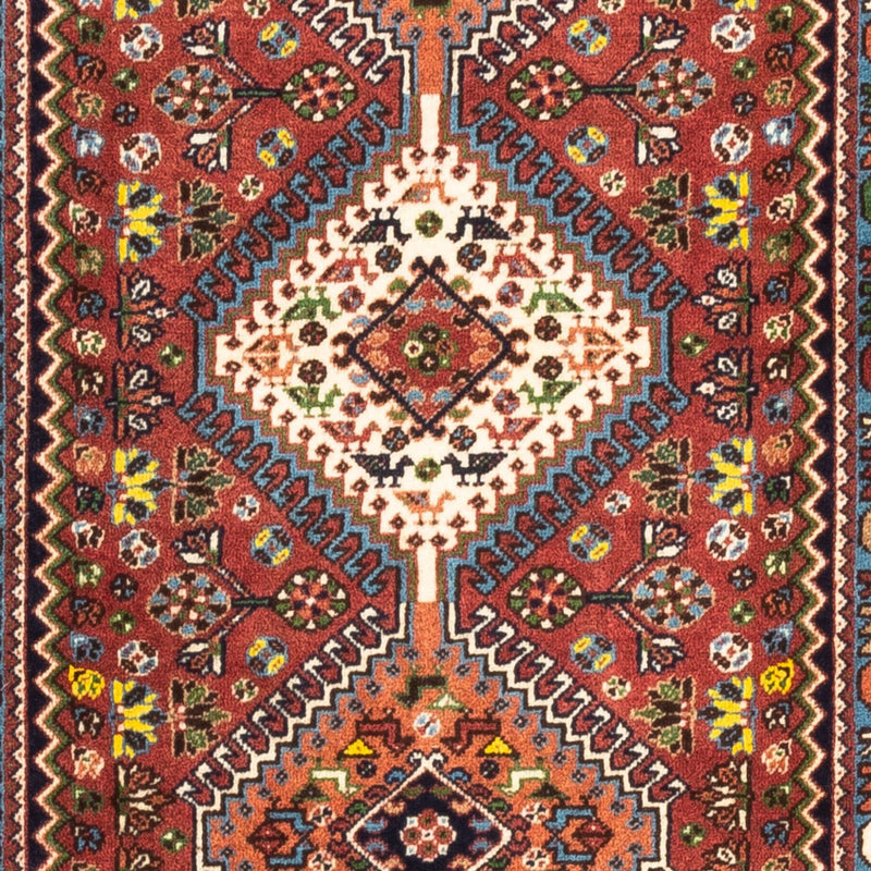 Tapis de couloir Tapis persan - Nomadic - 197 x 82 cm - rouge