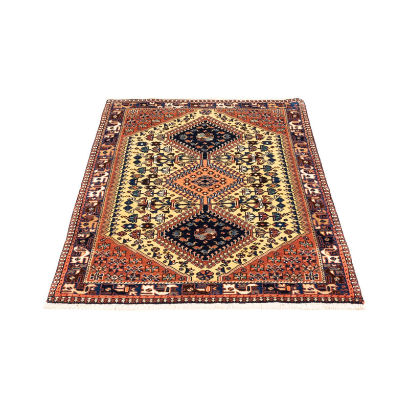 Tapis persan - Nomadic - 140 x 74 cm - crème
