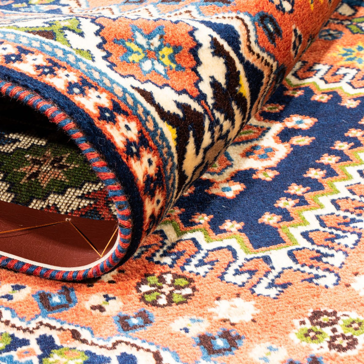 Tapis persan - Nomadic - 138 x 80 cm - rouge