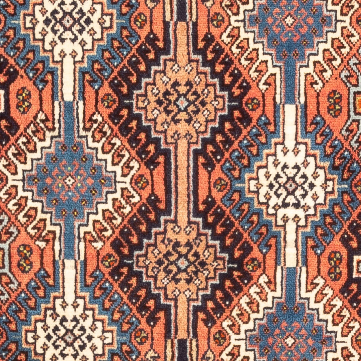 Tapis persan - Nomadic - 125 x 80 cm - rouge