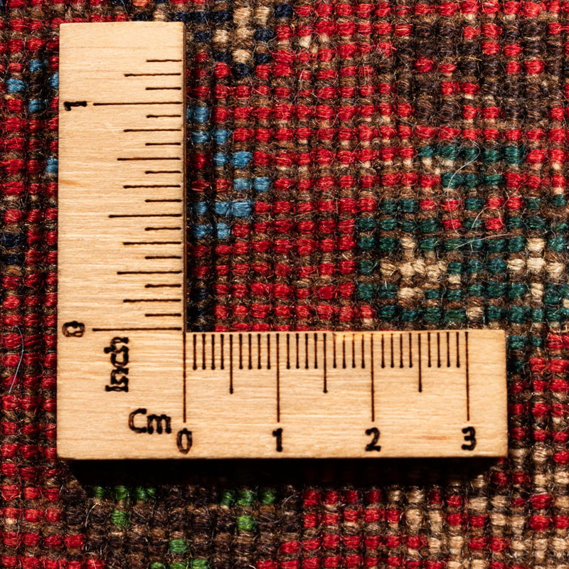 Tapis de couloir Tapis persan - Nomadic - 196 x 80 cm - rouge