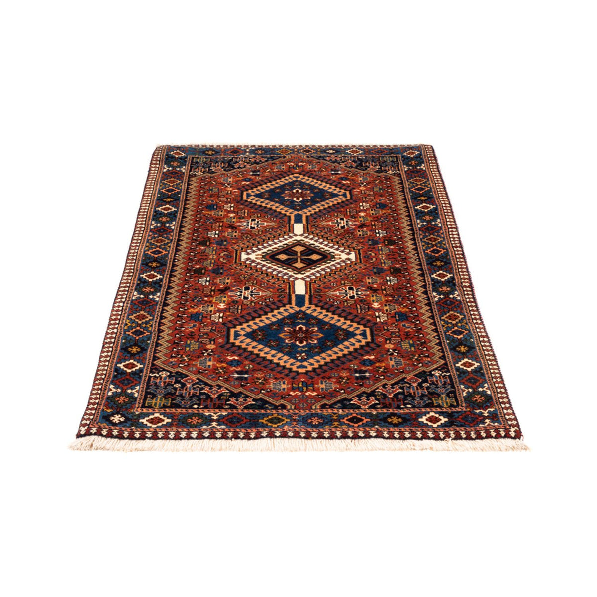 Tapis persan - Nomadic - 137 x 80 cm - rouge