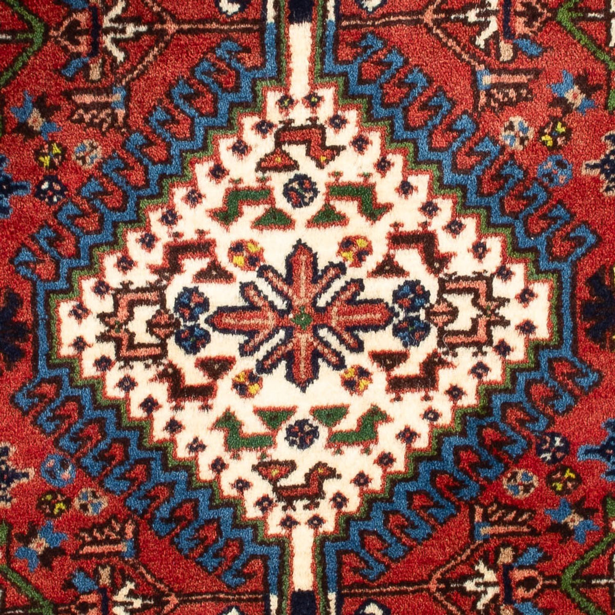 Tapis persan - Nomadic - 106 x 68 cm - rouge